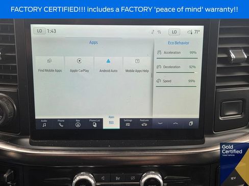 Certified 2023 Ford F150 Lariat w/ Equipment Group 502A High AWD/4WD image 31