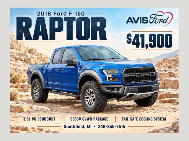 Used 2018 Ford F150 Raptor AWD/4WD image 1