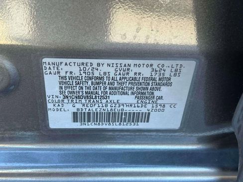 Certified 2025 Nissan Versa S image 18