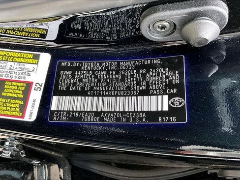 Certified 2023 Toyota Camry SE w/ Convenience Package FWD image 9