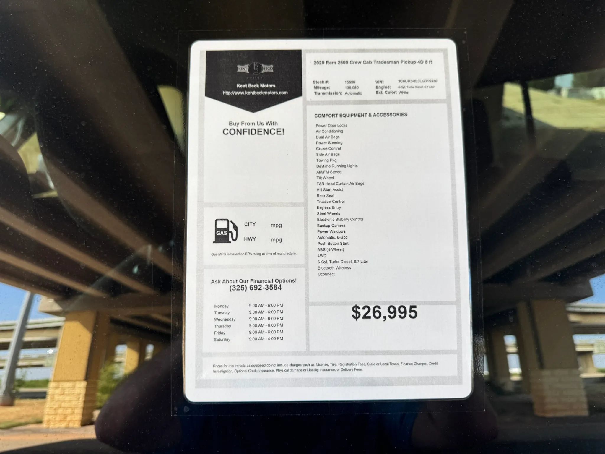 Used 2020 RAM 2500 Tradesman AWD/4WD image 33