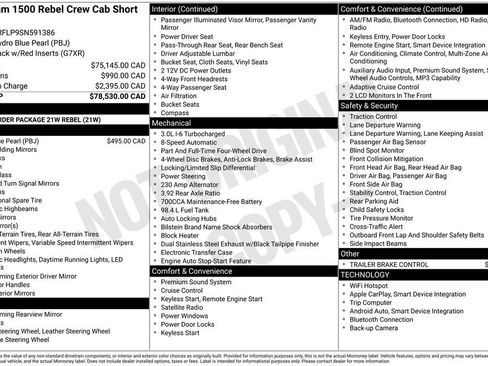 Certified 2025 RAM 1500 Rebel image 42