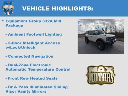 New 2025 Ford Bronco Badlands w/ Sasquatch Package image 5