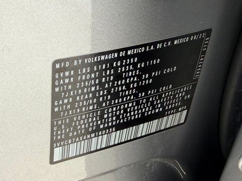 Used 2022 Volkswagen Tiguan SE R-Line FWD image 23