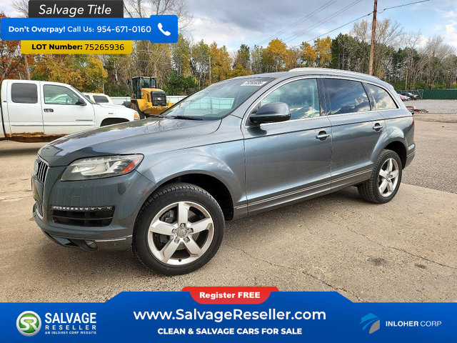 Used 2014 Audi Q7 TDI Premium Plus w/ Premium Plus Package AWD/4WD image 1