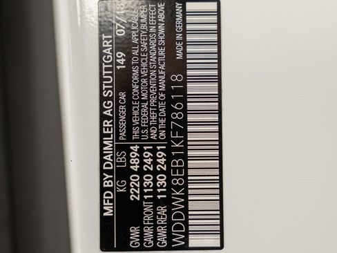 Used 2019 Mercedes-Benz C 300 4MATIC Cabriolet w/ Multimedia Package image 52