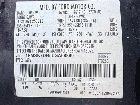Used 2020 Ford Explorer XLT RWD image 18