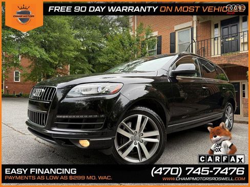 Used 2015 Audi Q7 3.0T Premium Plus w/ Premium Plus Package AWD/4WD image 1