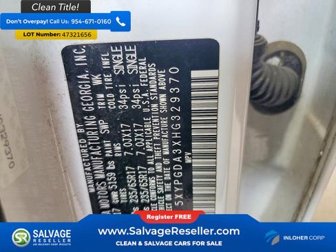 Used 2017 Kia Sorento LX w/ LX Convenience Package image 17