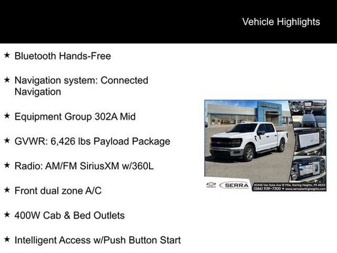 Used 2024 Ford F150 XLT w/ Equipment Group 302A MID RWD image 4