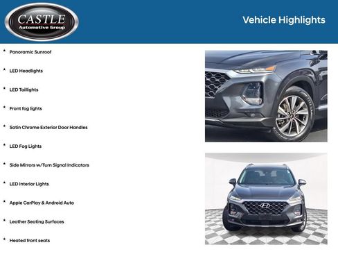 Used 2020 Hyundai Santa Fe SEL w/ Convenience + Premium Package AWD/4WD image 8