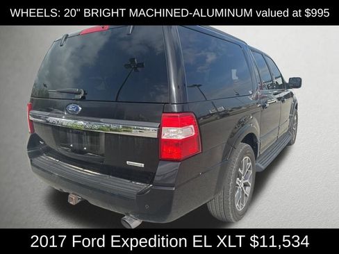 Used 2017 Ford Expedition EL XLT w/ Equipment Group 202A AWD/4WD image 3