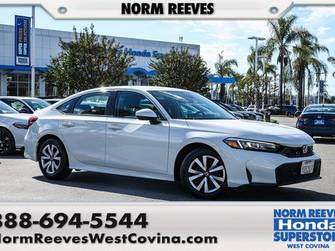 Used 2025 Honda Civic LX image 1