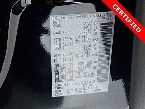 Used 2025 Nissan Frontier SV RWD image 31