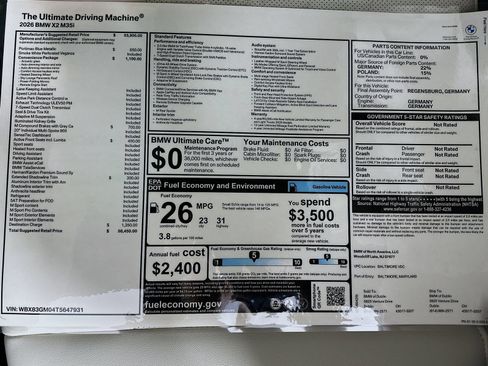 New 2026 BMW X2 M35i w/ Convenience Package AWD/4WD image 47