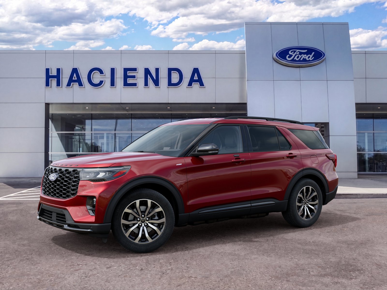 New 2027 Ford Explorer ST-Line w/ Premium Package RWD image 1