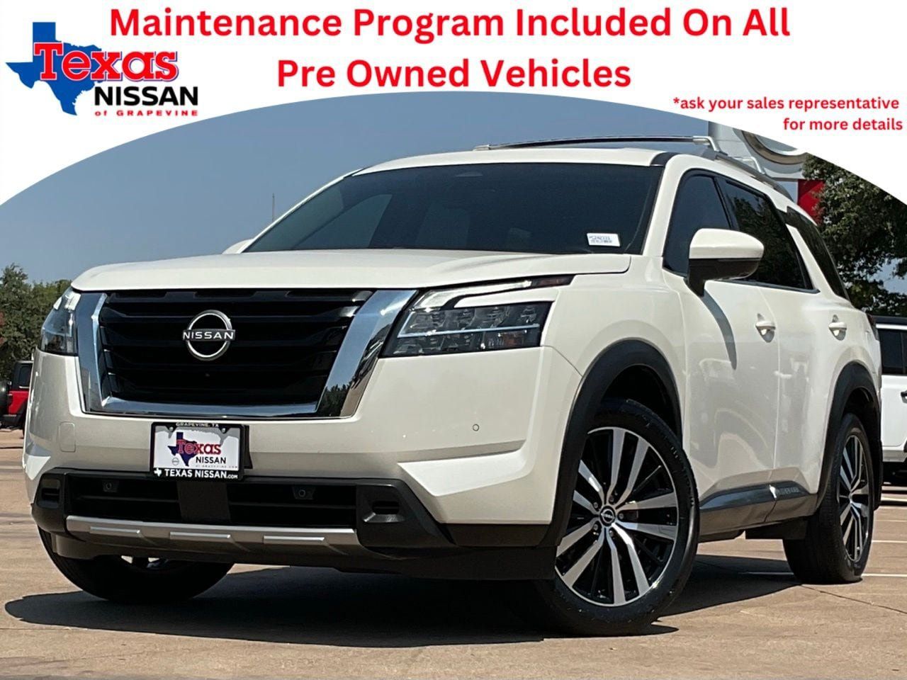 Used 2024 Nissan Pathfinder Platinum w/ Cargo Package FWD image 1