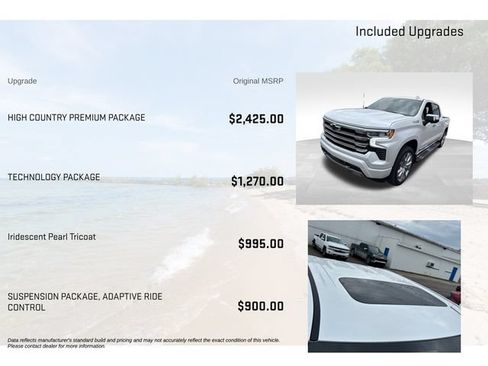Used 2024 Chevrolet Silverado 1500 High Country w/ High Country Premium Package AWD/4WD image 4