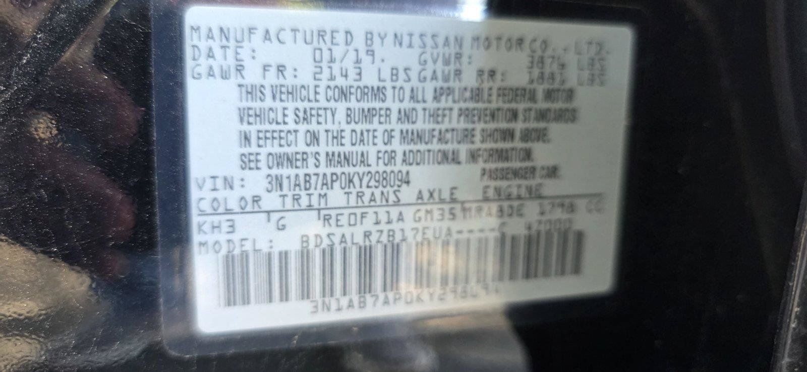 Used 2019 Nissan Sentra SR FWD image 21