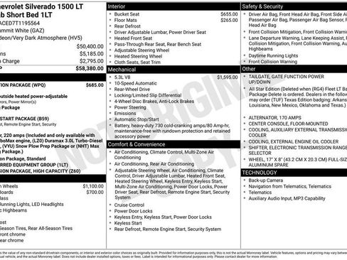 New 2026 Chevrolet Silverado 1500 LT w/ Protection Package RWD image 5