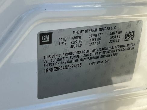 Used 2013 Buick LaCrosse Leather w/ Entertainment Package FWD image 34