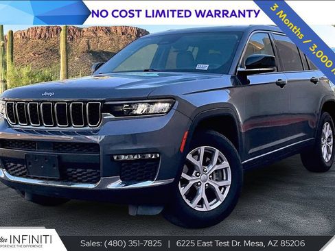 Used 2022 Jeep Grand Cherokee L Limited AWD/4WD image 1