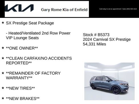 Used 2024 Kia Carnival SX Prestige FWD image 6
