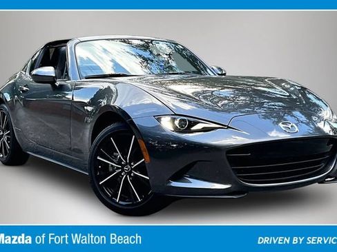Used 2024 MAZDA MX-5 Miata RF Grand Touring w/ Weather Package RWD image 1