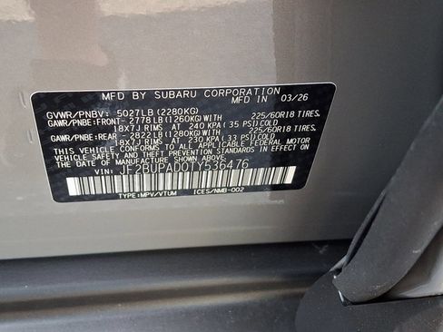 New 2026 Subaru Outback Premium AWD/4WD image 17