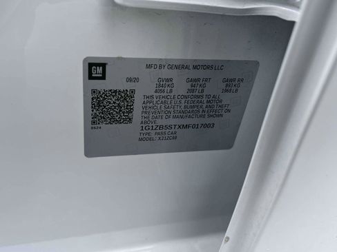 Used 2021 Chevrolet Malibu LS w/ LPO, Convenience Package 2 FWD image 31