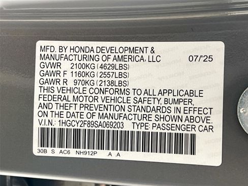 Used 2025 Honda Accord Touring image 35