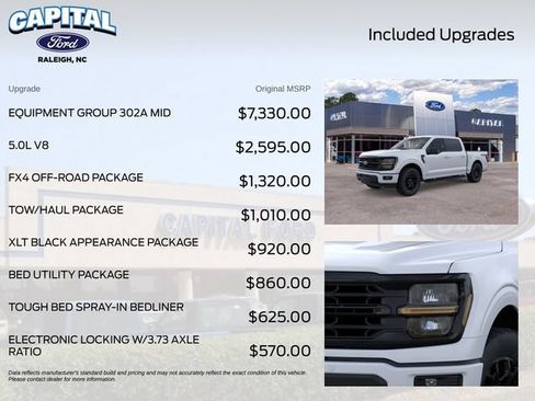 New 2026 Ford F150 XLT w/ Equipment Group 302A MID AWD/4WD image 5