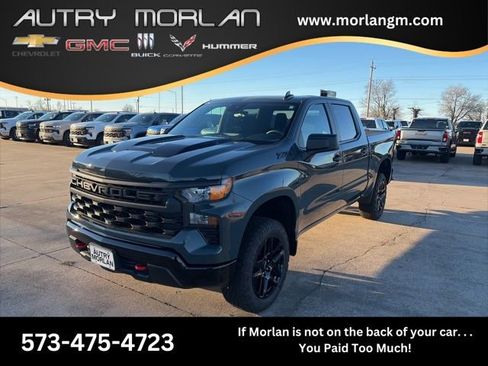 New 2026 Chevrolet Silverado 1500 Custom Trail Boss w/ LPO, Dark Essentials Package AWD/4WD image 1