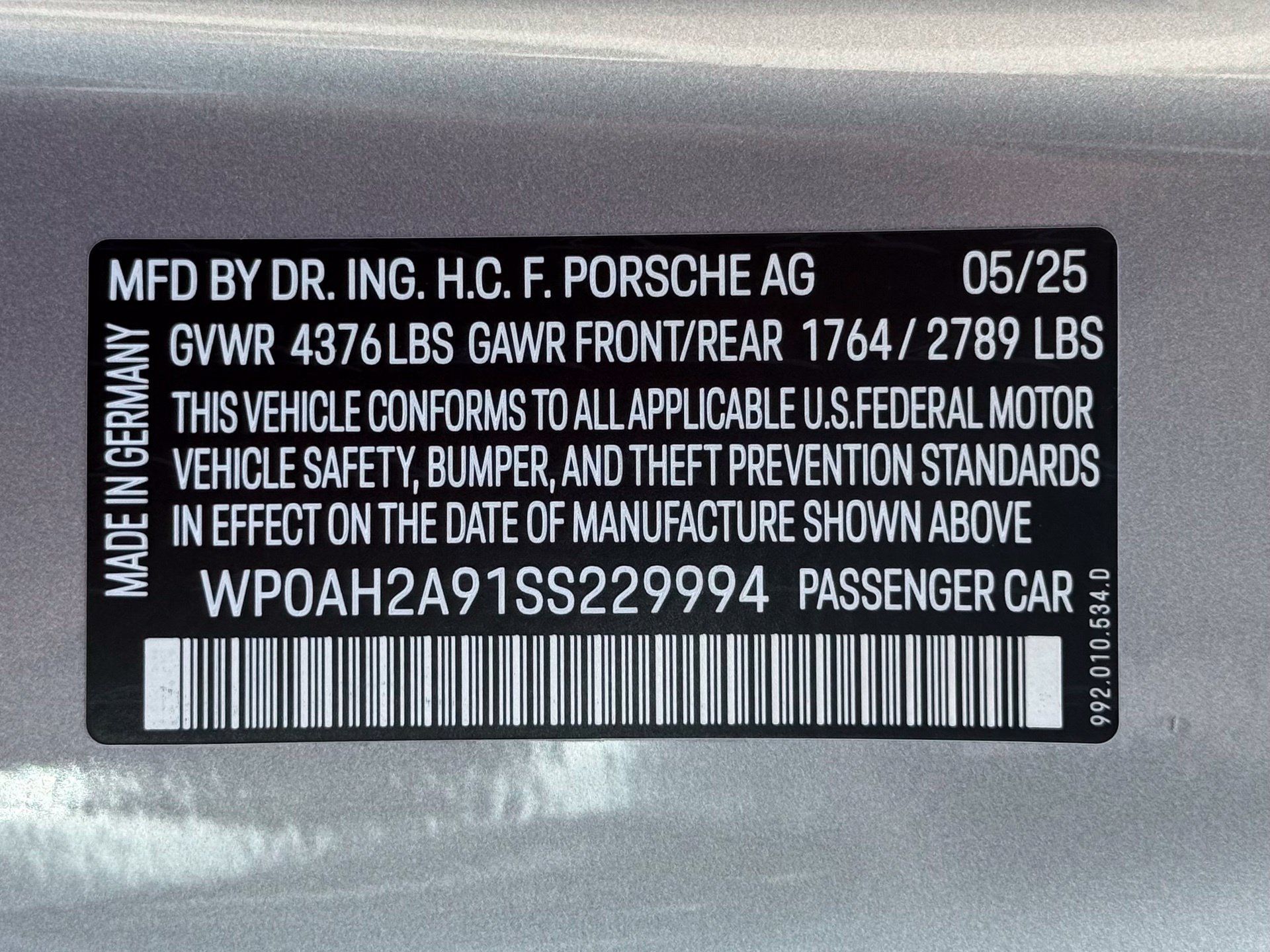 Certified 2025 Porsche 911 Carrera S RWD image 37
