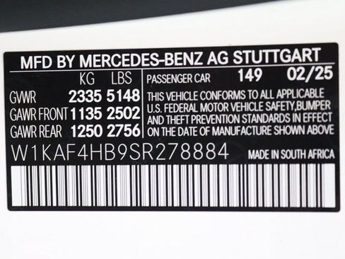 Certified 2025 Mercedes-Benz C 300 4MATIC Sedan image 30