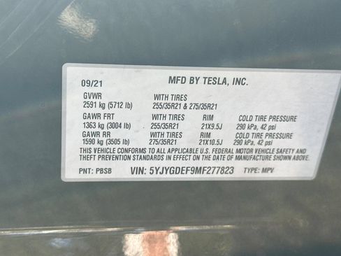 Used 2021 Tesla Model Y Performance AWD/4WD image 26
