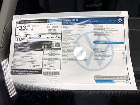 New 2026 Volkswagen Jetta SE image 14