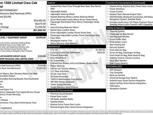 Used 2019 RAM 1500 Limited RWD image 41
