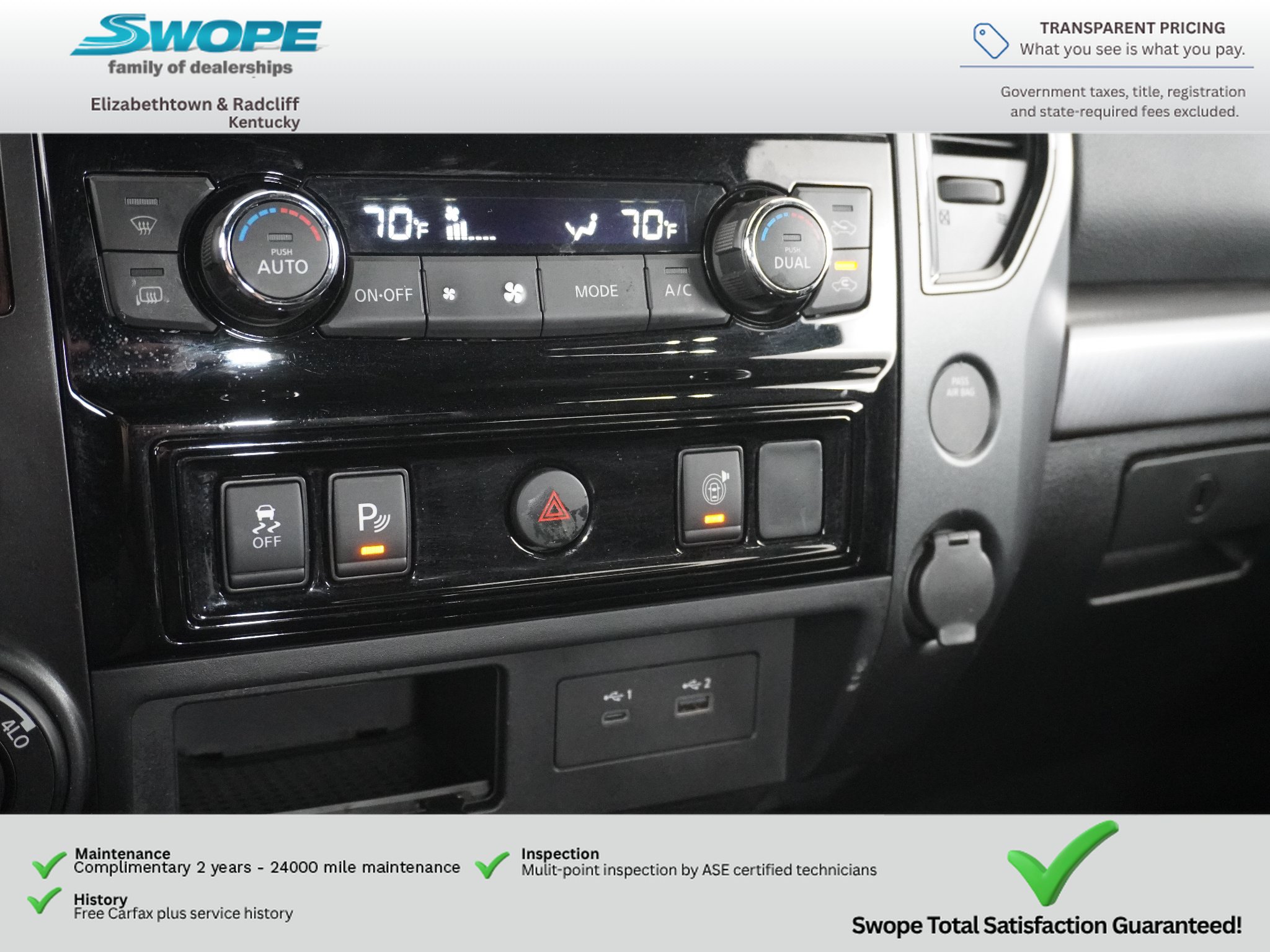 Used 2023 Nissan Titan PRO-4X w/ Off Road Protection Package AWD/4WD image 21