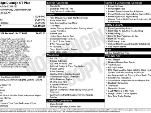 Used 2025 Dodge Durango GT AWD/4WD image 15