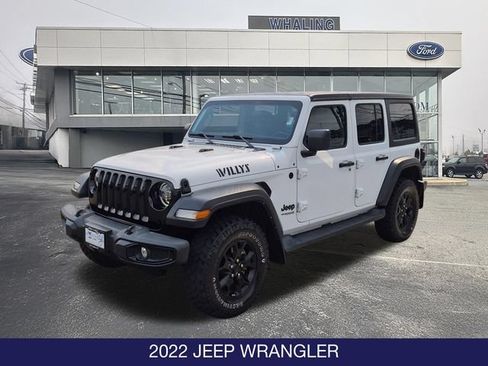 Used 2022 Jeep Wrangler Unlimited Sport AWD/4WD image 3