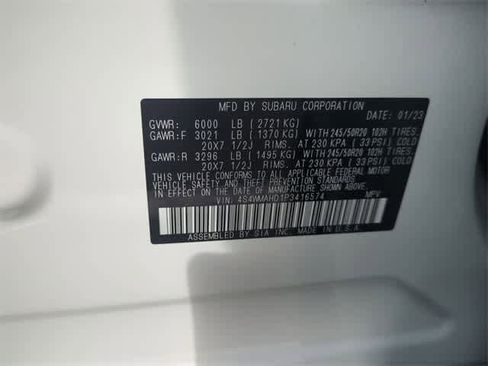 Used 2023 Subaru Ascent Onyx Edition image 37