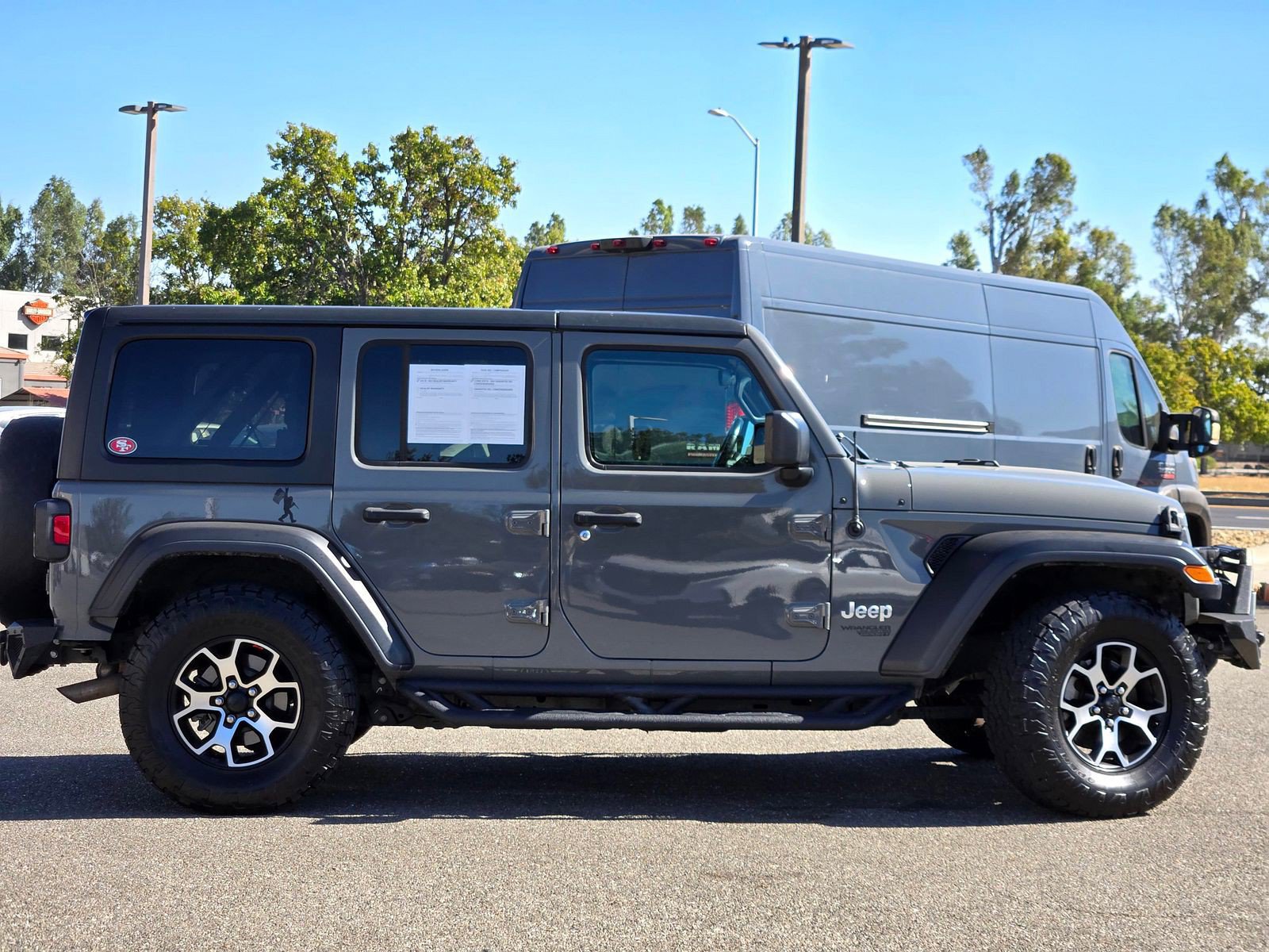 Used 2019 Jeep Wrangler Unlimited Sport S AWD/4WD image 3