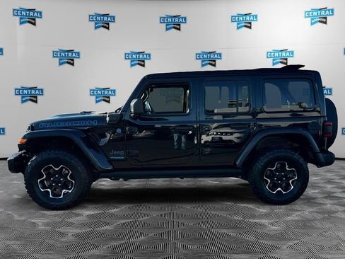 Certified 2022 Jeep Wrangler Unlimited Rubicon 4xe w/ Steel Bumper Group image 3