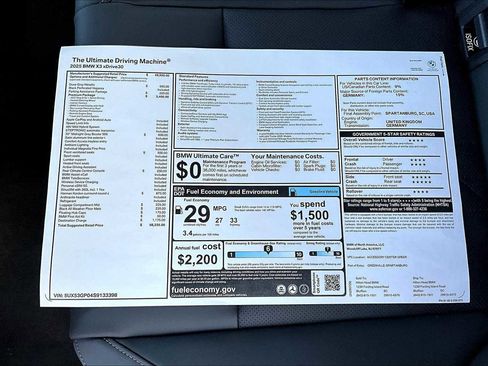 New 2025 BMW X3 xDrive30i w/ Premium Package image 17