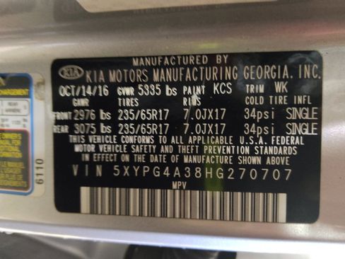 Used 2017 Kia Sorento LX w/ LX Convenience Package image 33