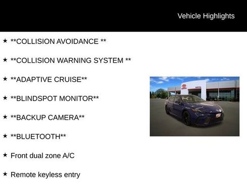 Used 2025 Toyota Camry SE image 2