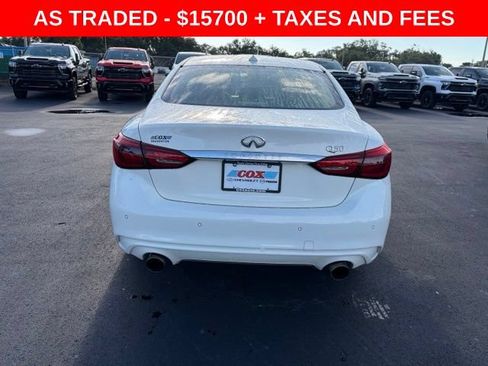 Used 2021 INFINITI Q50 Luxe RWD image 4
