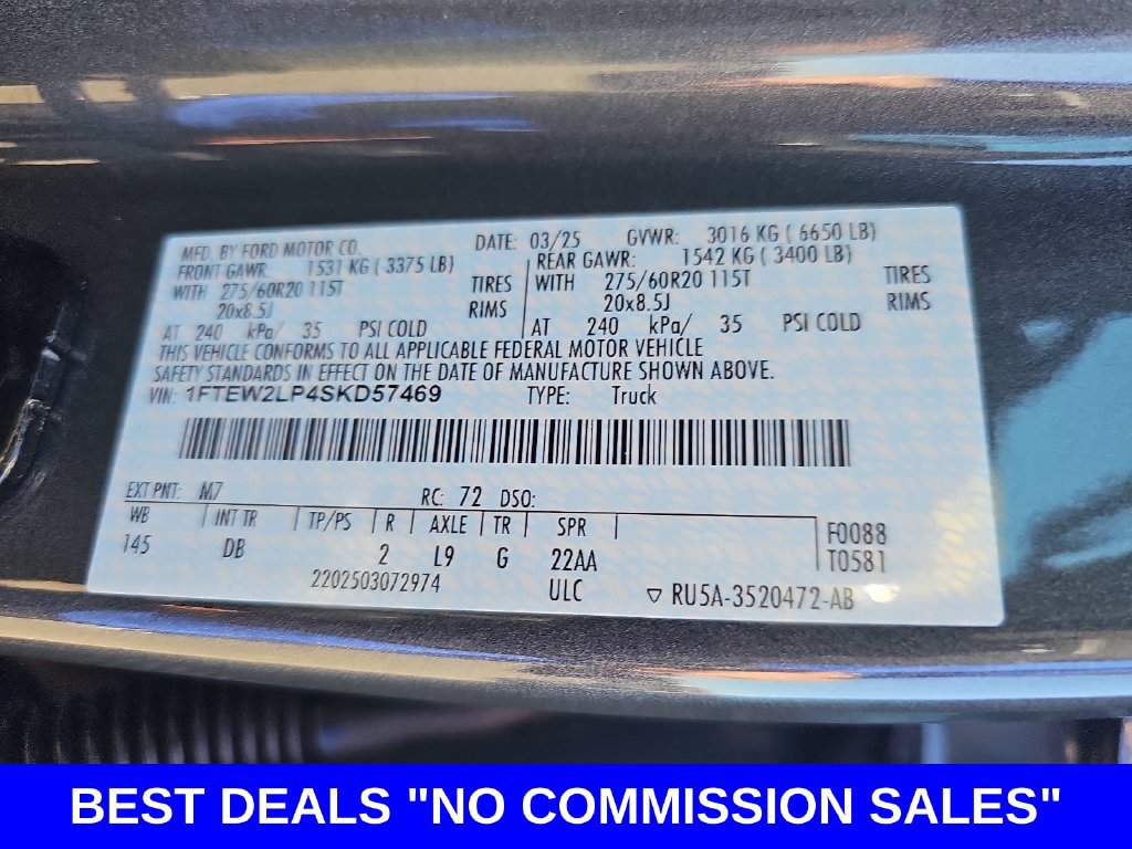 Used 2025 Ford F150 STX w/ Equipment Group 200A AWD/4WD image 41