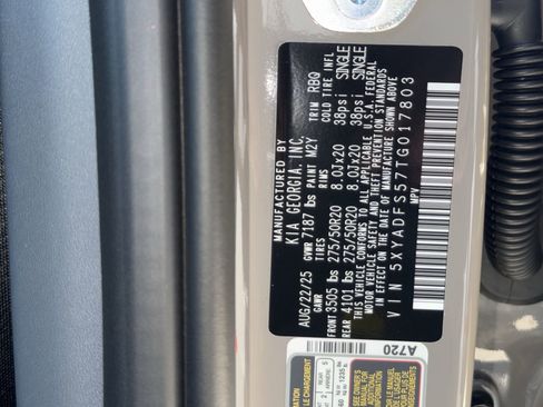 New 2026 Kia EV9 Land w/ Nightfall Edition Package image 29